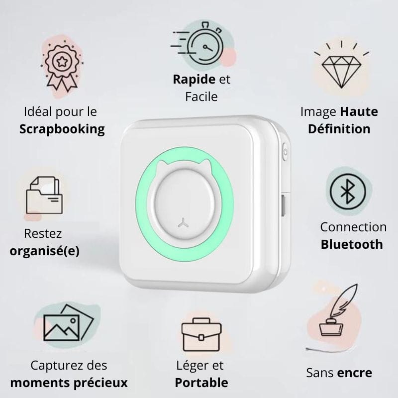 8 meilleures idées sur Imprimante Bluetooth Portable TEDDYPRINT