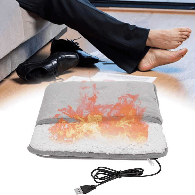 Chauffe pieds - Électrique confort gris - Pause Bouillotte
