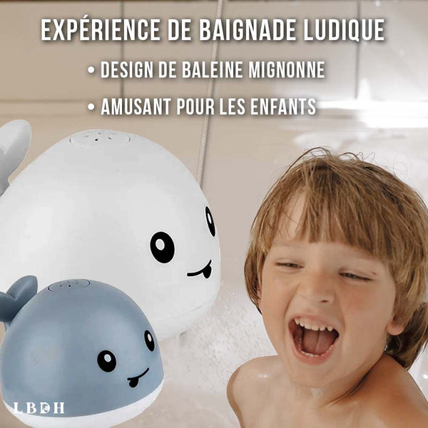 Jouet Bain Bébé Baleine Interactive – La Boutique Des Hommes