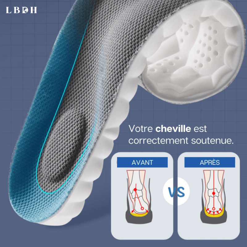 SEMELLES ORTHOPEDIQUES ACUPRESSION