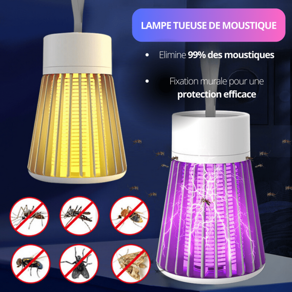 Lampe anti moustique nomade