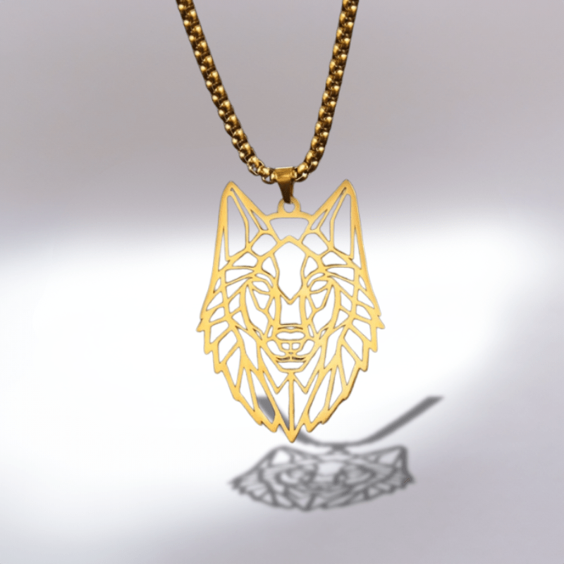 COLLIER ET PENDENTIF LOUP VIKING