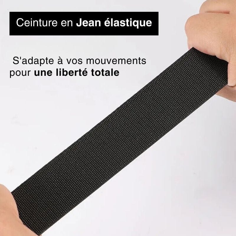 CEINTURE ÉLASTIQUE EN JEAN