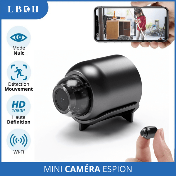 Camera Espion 1080P Mini Camera Espion Sans Fil A Distance
