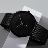 Montre Noire Quartz originale