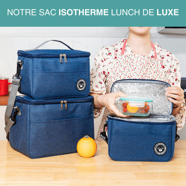 Sac Isotherme Repas Bureau Lunch Bag pour Femme et Homme et