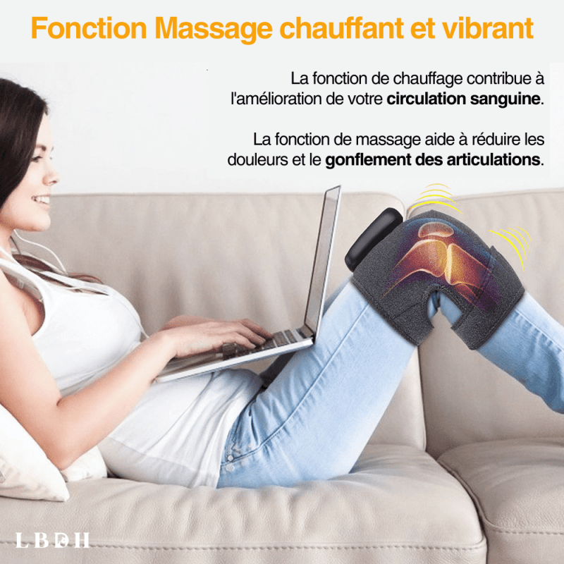 GENOUILLÈRE CHAUFFANTE INFRAROUGE SPECIALE ARTHROSE