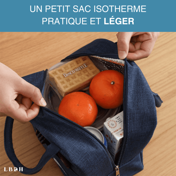 Sac repas isotherme multipoches Pick & Go