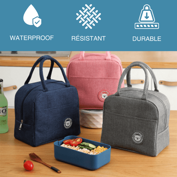 Sac repas isotherme multipoches Pick & Go