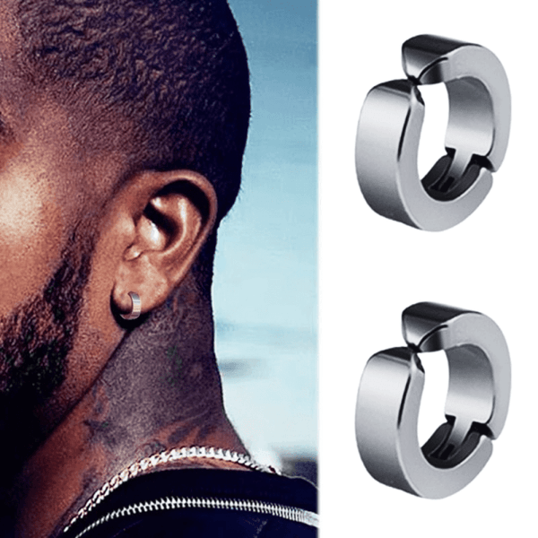 Boucles d'oreille aimant clip anneau pour homme – La Boutique Des Hommes