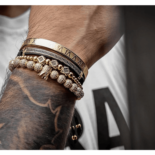Bracelets Luxe Or Royal pour Homme – La Boutique Des Hommes