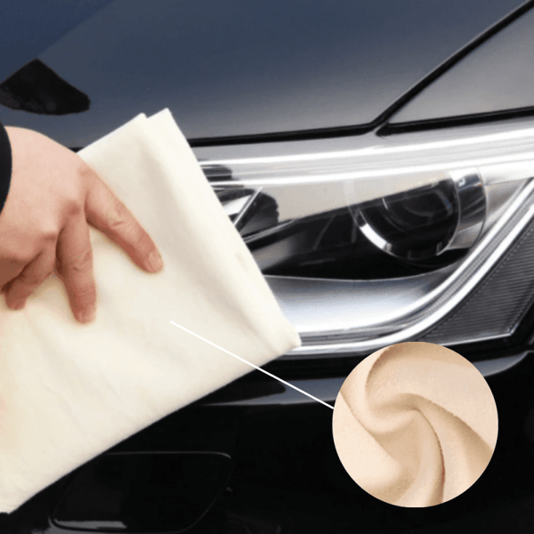 Serviette lavage voiture en peau de chamois – La Boutique Des Hommes