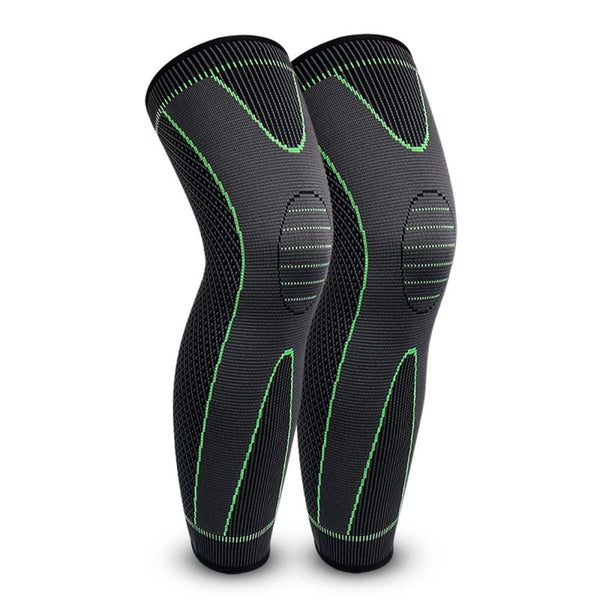 Protège-tibias de protection pour les jambes et les mollets, 1 paire,  manchon de Compression, cyclisme